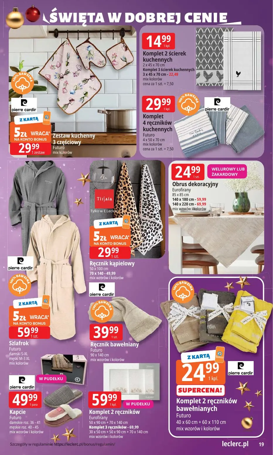 gazetka promocyjna E.Leclerc Święta w dobrej cenie - Strona 19
