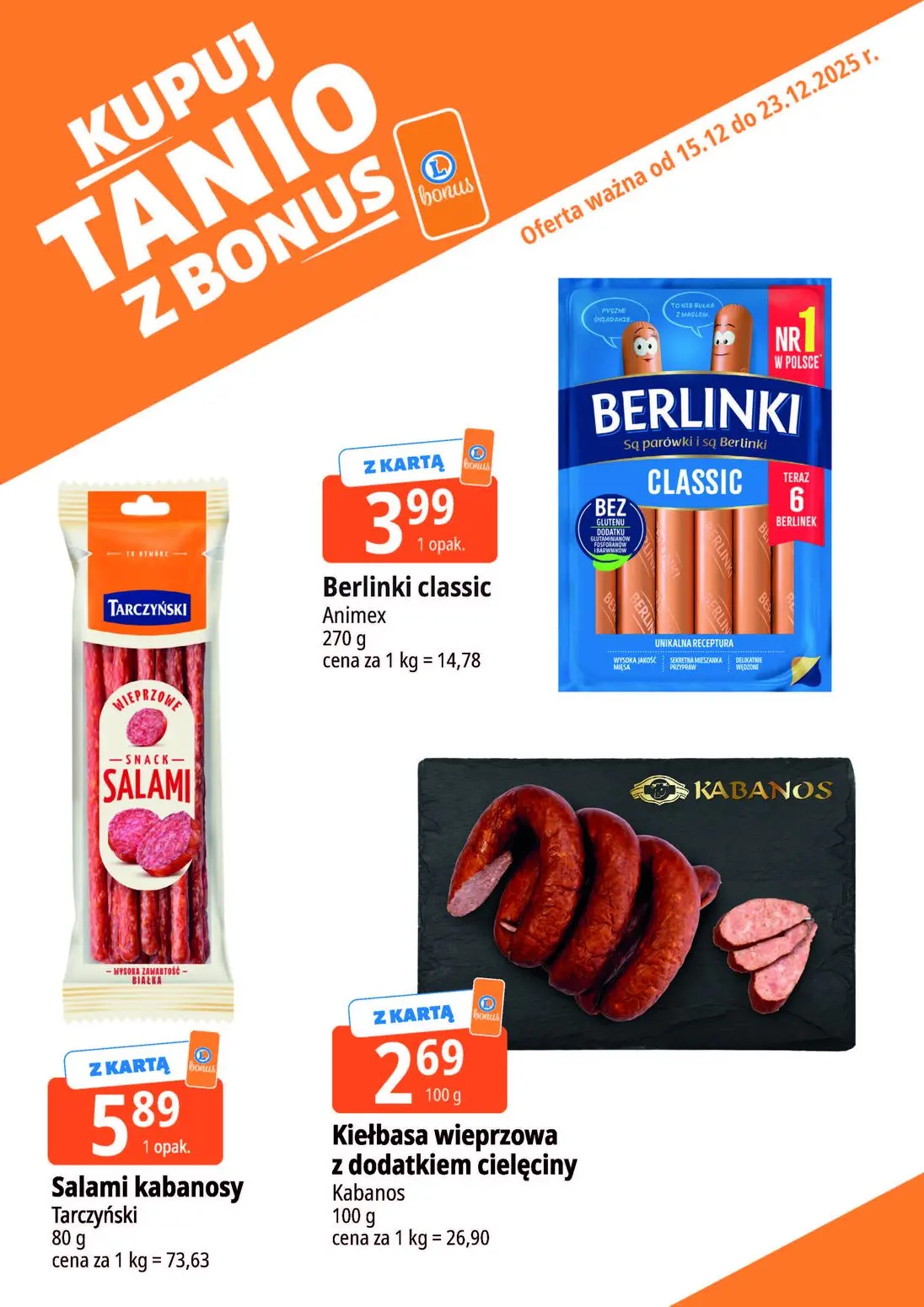 gazetka promocyjna E.Leclerc Bonus z apką - Strona 15