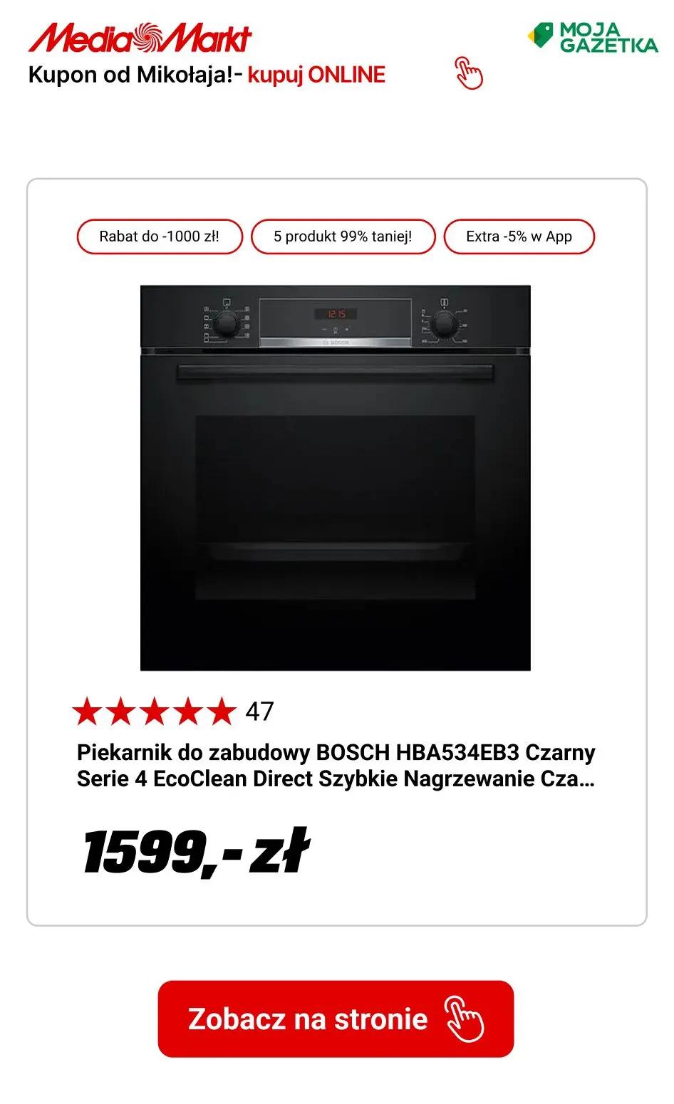 gazetka promocyjna Media Markt Do -1000 zł od Mikołaja przy zakupach na raty! - Strona 14