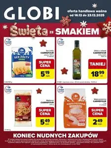 Gazetka promocyjna Globi, ważna od 2025-12-16 do 2025-12-23.