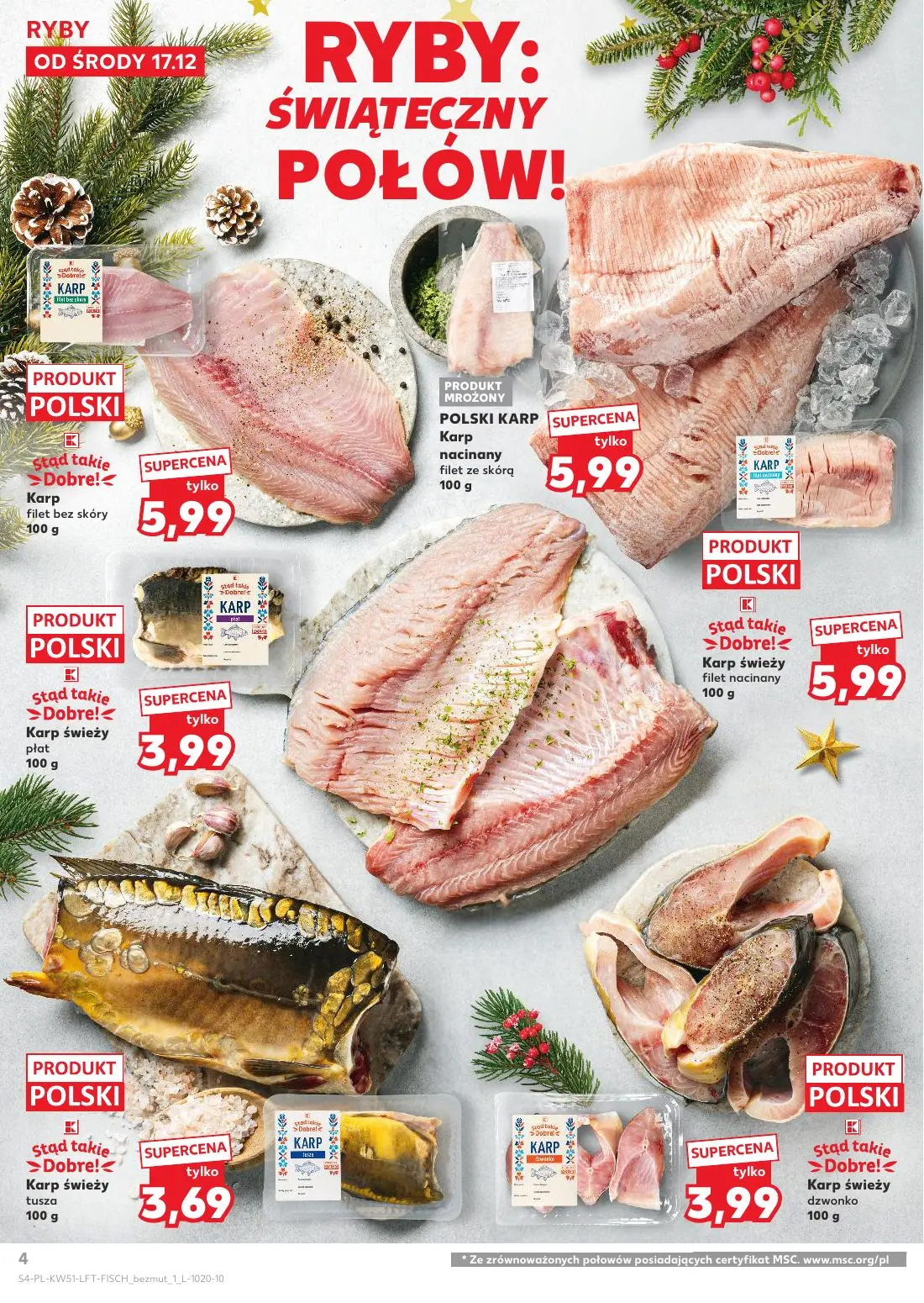 gazetka promocyjna Kaufland Świąteczne hity cenowe - Strona 4