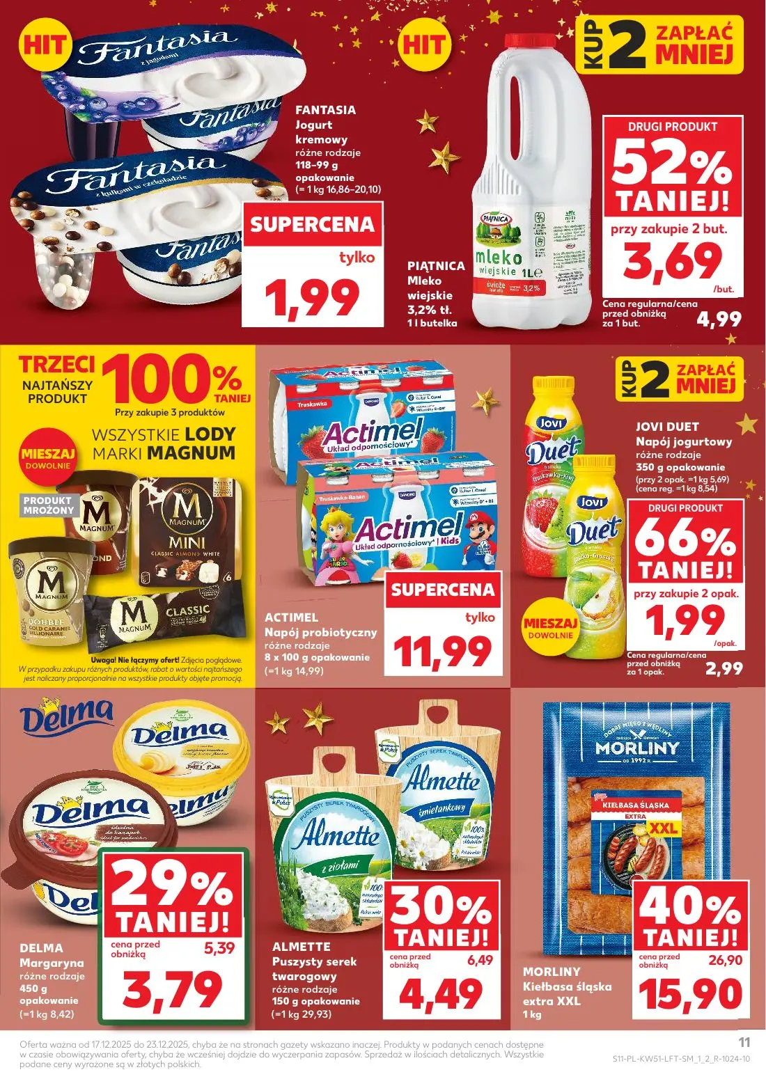 gazetka promocyjna Kaufland Świąteczne hity cenowe - Strona 11