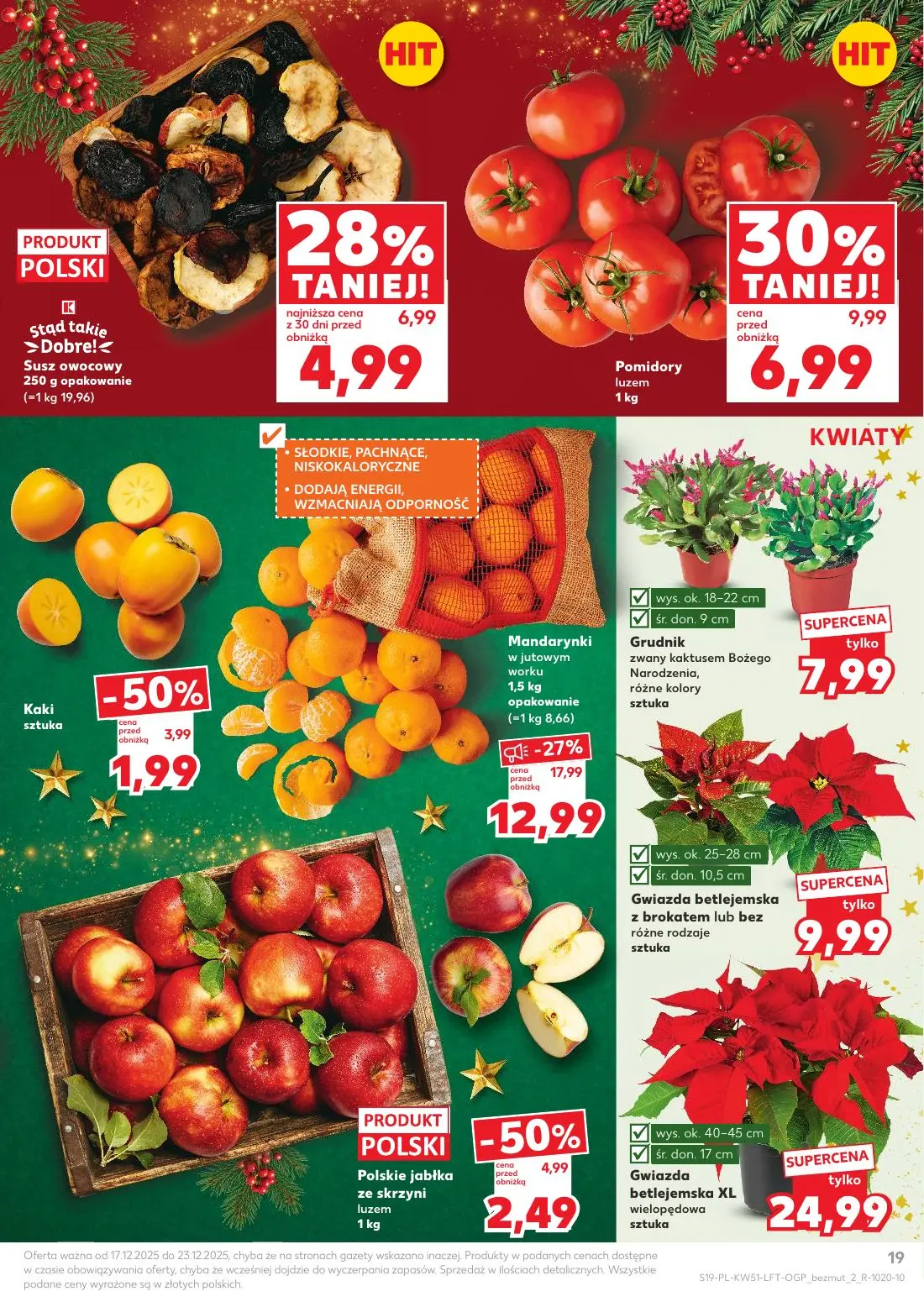 gazetka promocyjna Kaufland Świąteczne hity cenowe - Strona 19