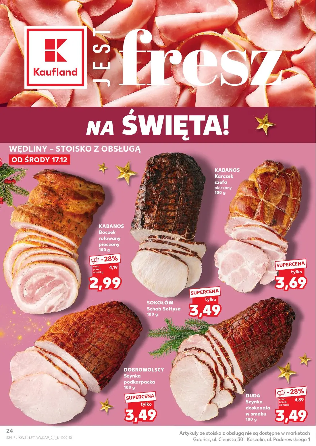 gazetka promocyjna Kaufland Świąteczne hity cenowe - Strona 24