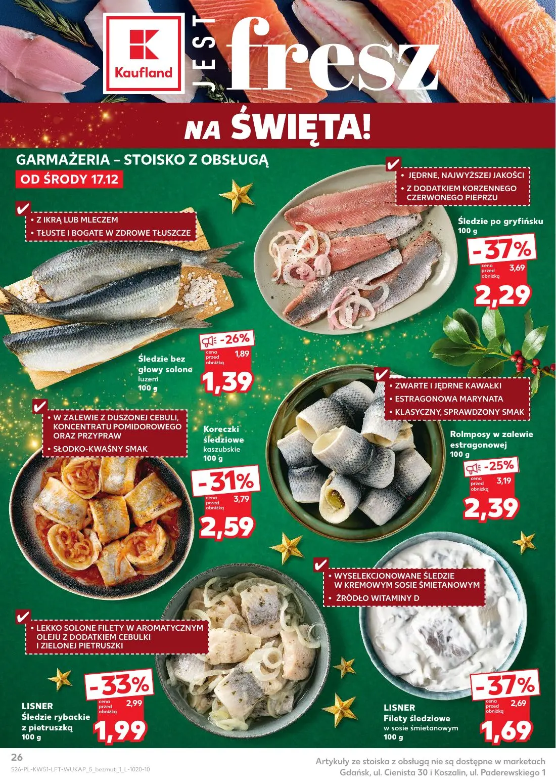 gazetka promocyjna Kaufland Świąteczne hity cenowe - Strona 26