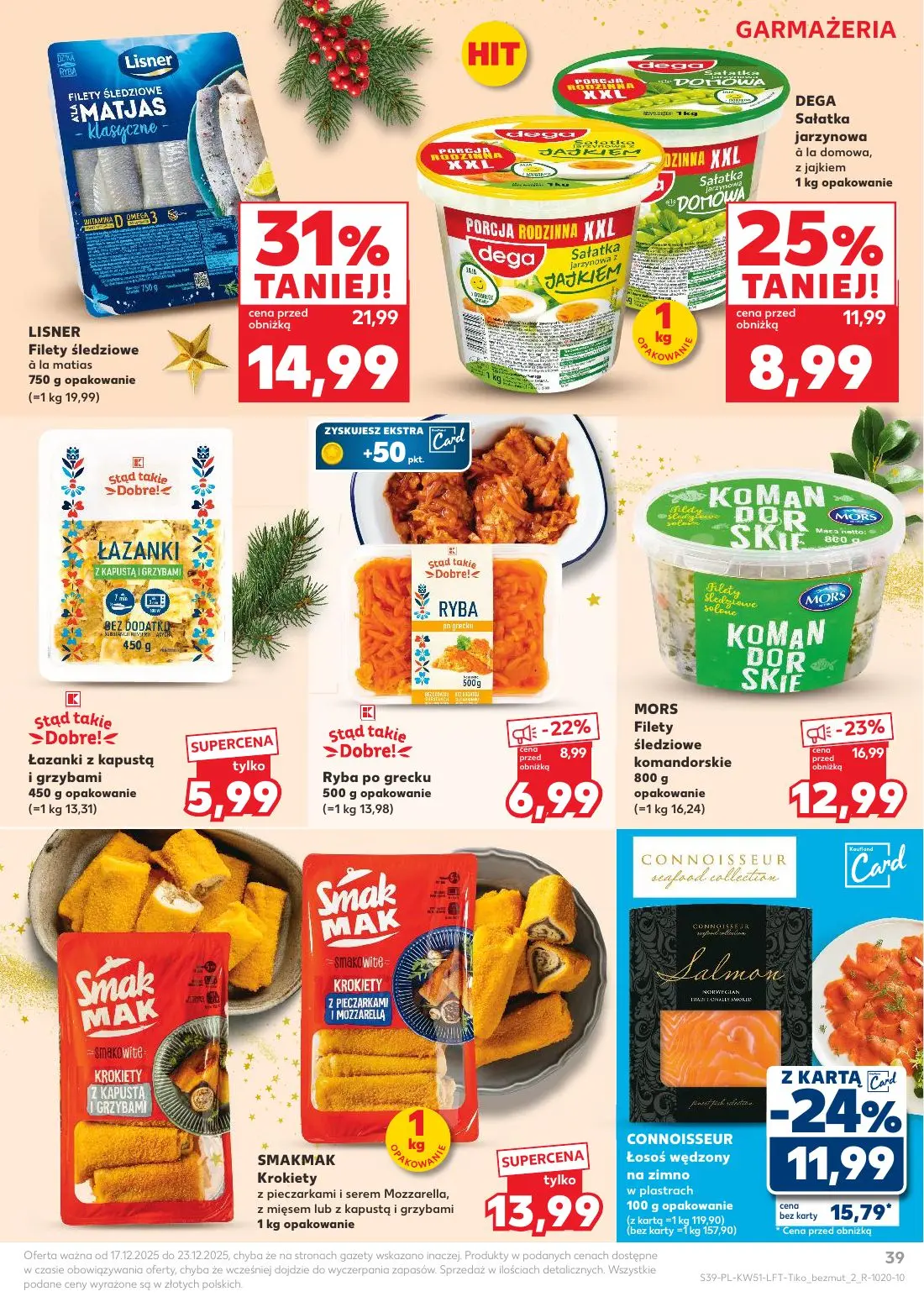 gazetka promocyjna Kaufland Świąteczne hity cenowe - Strona 39