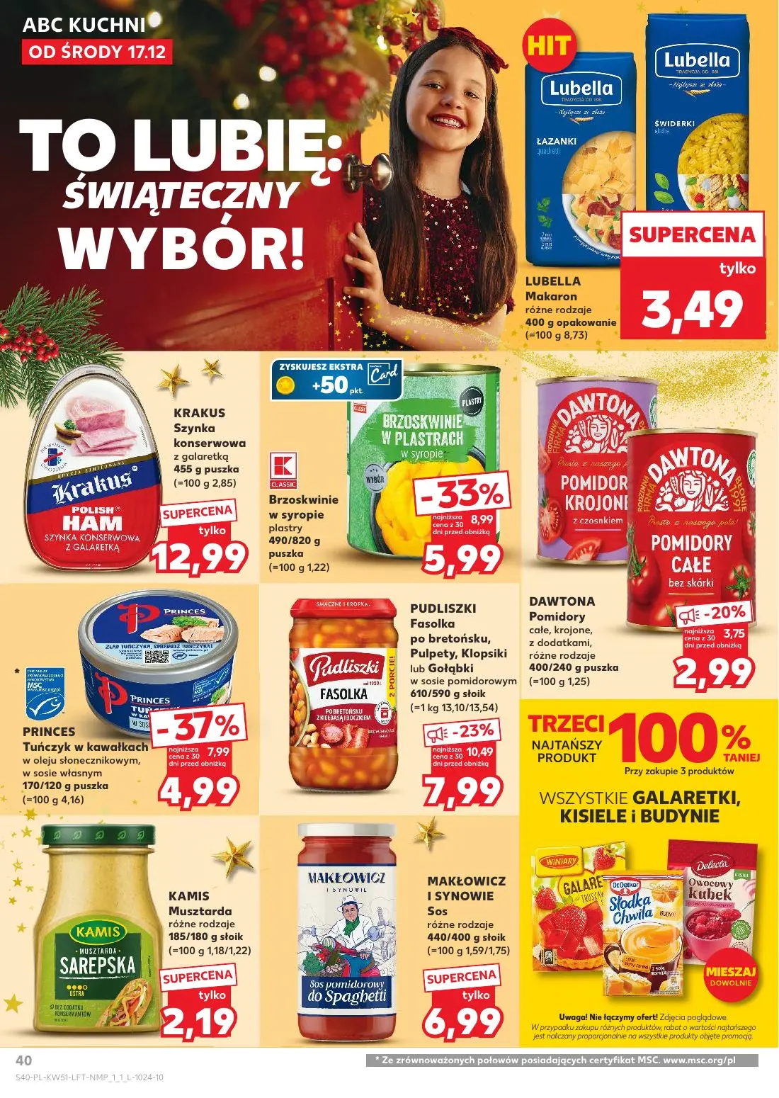 gazetka promocyjna Kaufland Świąteczne hity cenowe - Strona 40