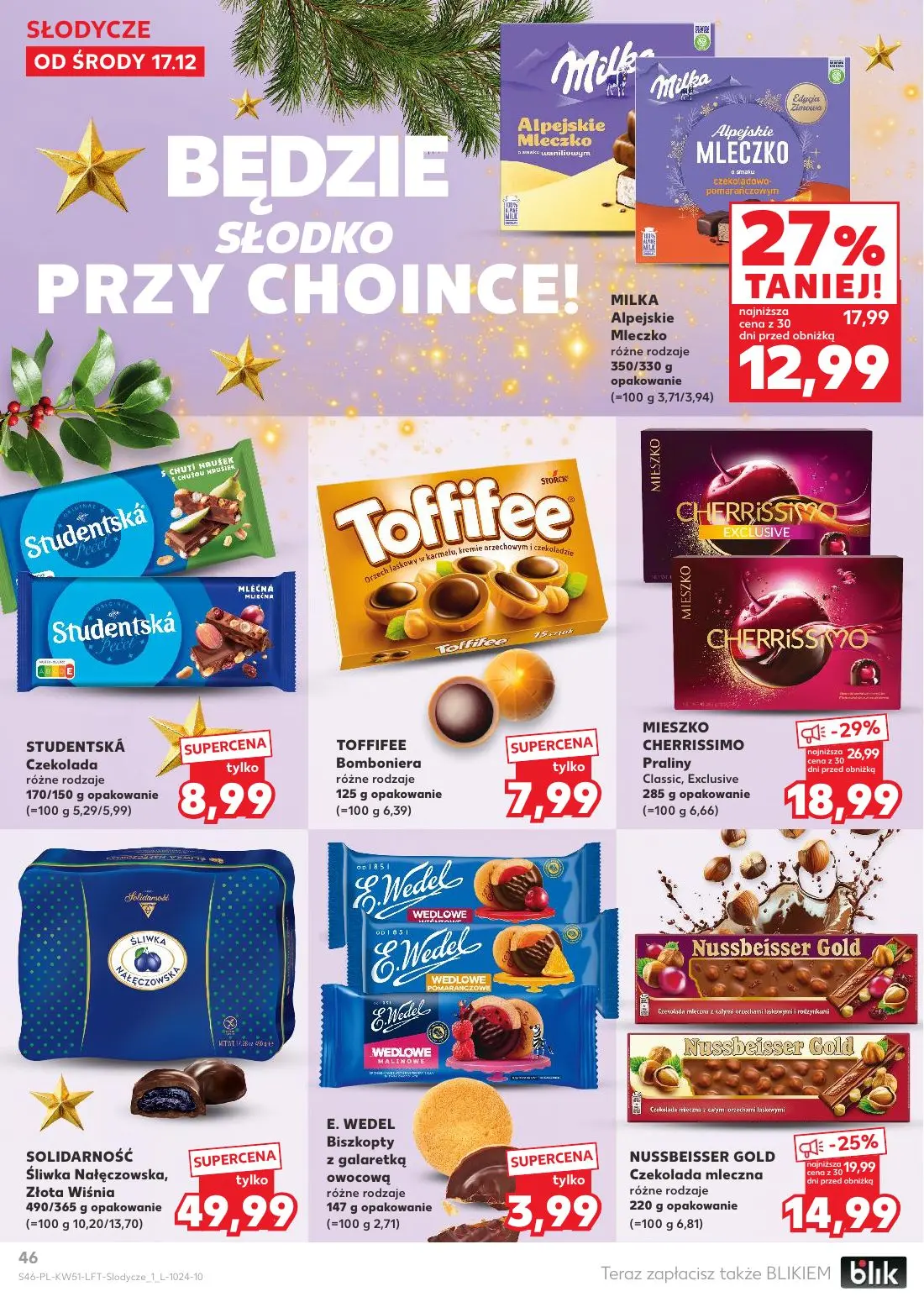 gazetka promocyjna Kaufland Świąteczne hity cenowe - Strona 46