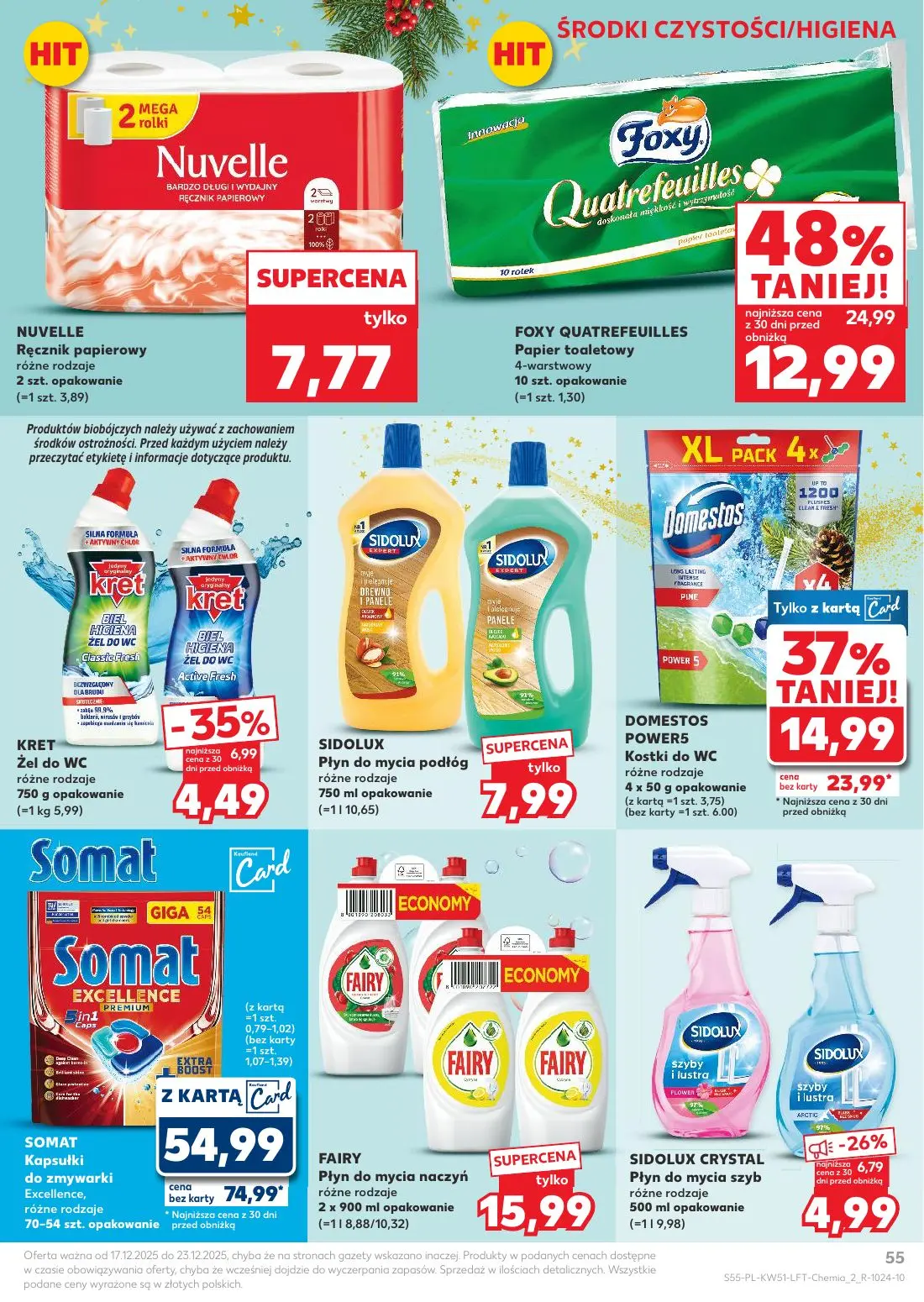 gazetka promocyjna Kaufland Świąteczne hity cenowe - Strona 55
