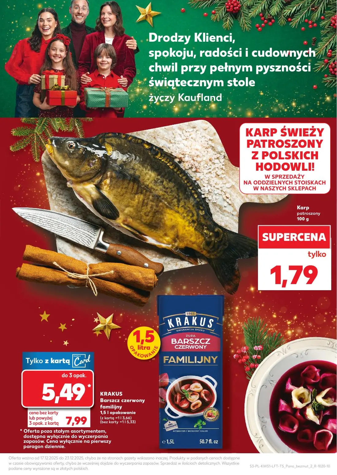 gazetka promocyjna Kaufland Świąteczne hity cenowe - Strona 3