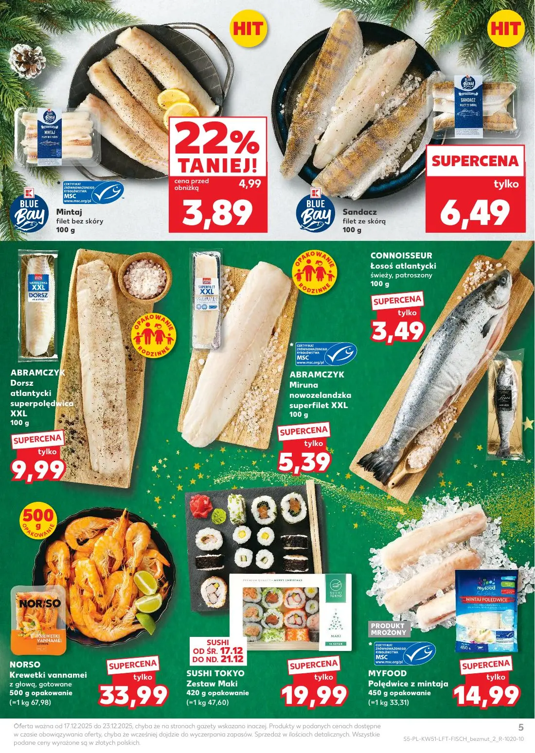 gazetka promocyjna Kaufland Świąteczne hity cenowe - Strona 5