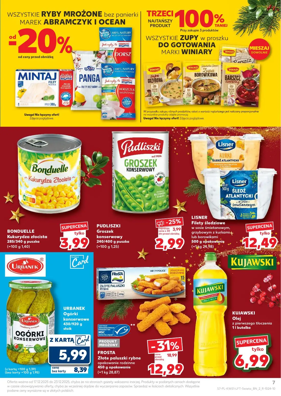 gazetka promocyjna Kaufland Świąteczne hity cenowe - Strona 7