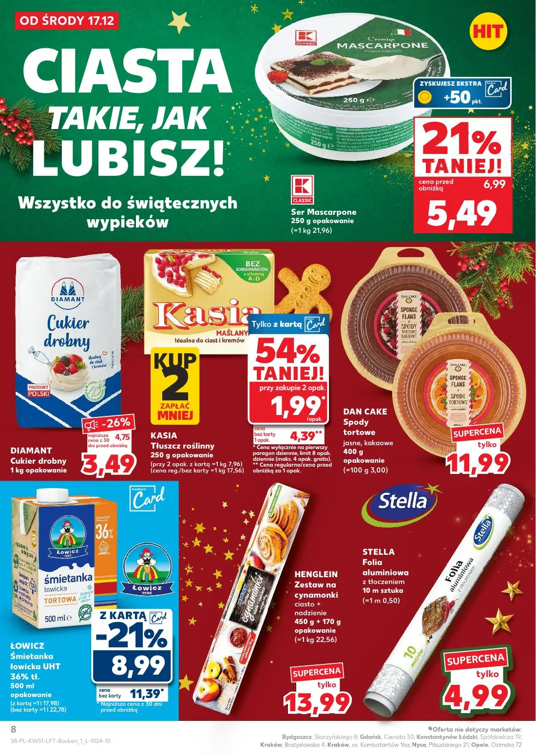 gazetka promocyjna Kaufland Świąteczne hity cenowe - Strona 8