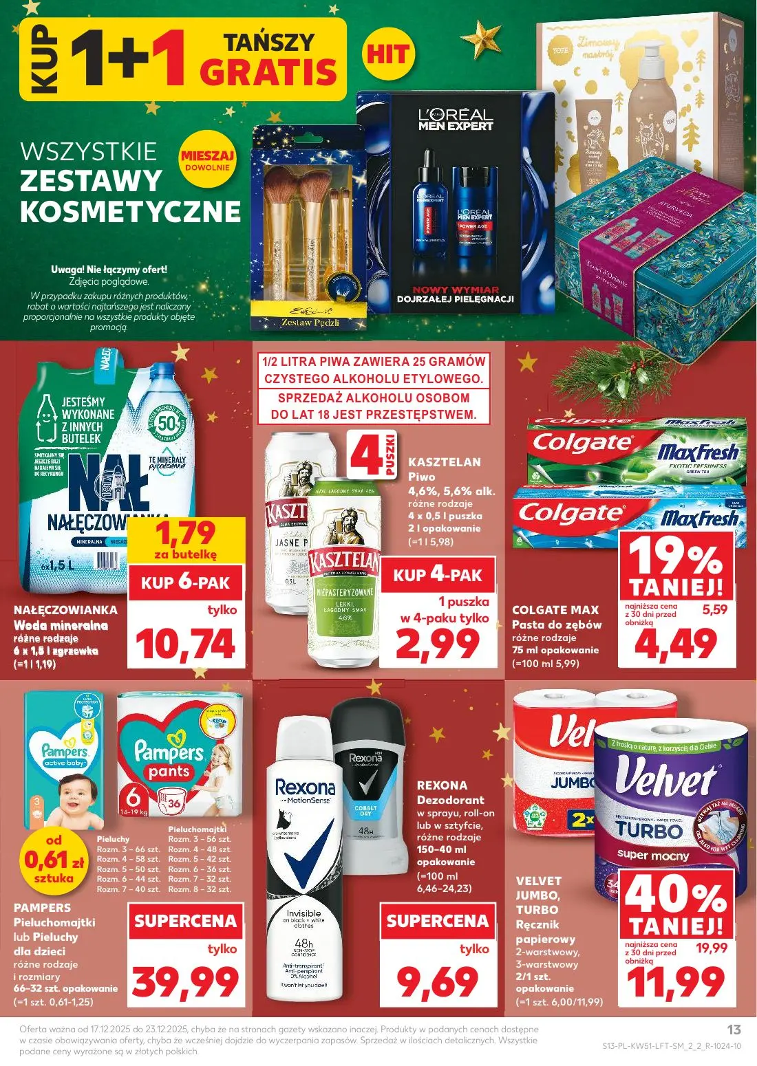 gazetka promocyjna Kaufland Świąteczne hity cenowe - Strona 13