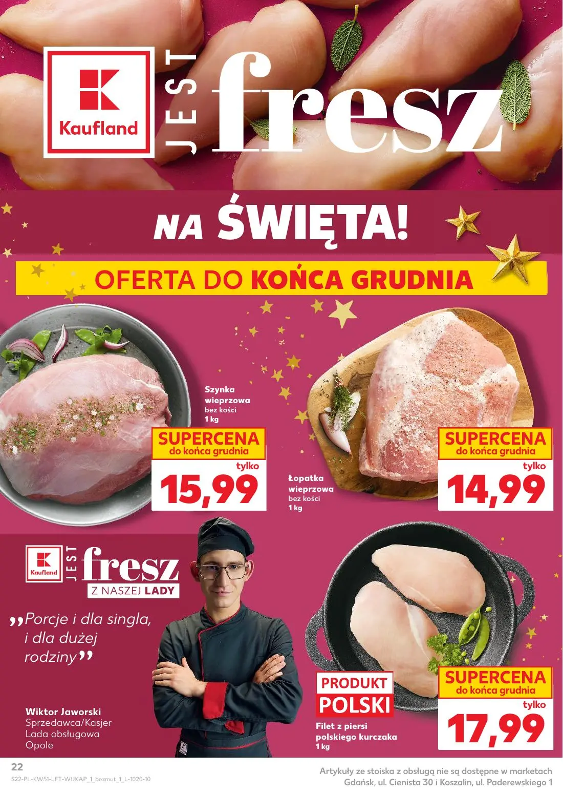 gazetka promocyjna Kaufland Świąteczne hity cenowe - Strona 22