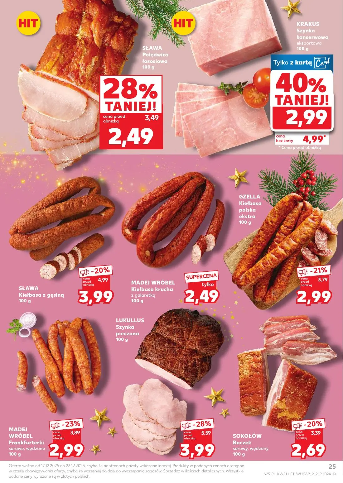 gazetka promocyjna Kaufland Świąteczne hity cenowe - Strona 25