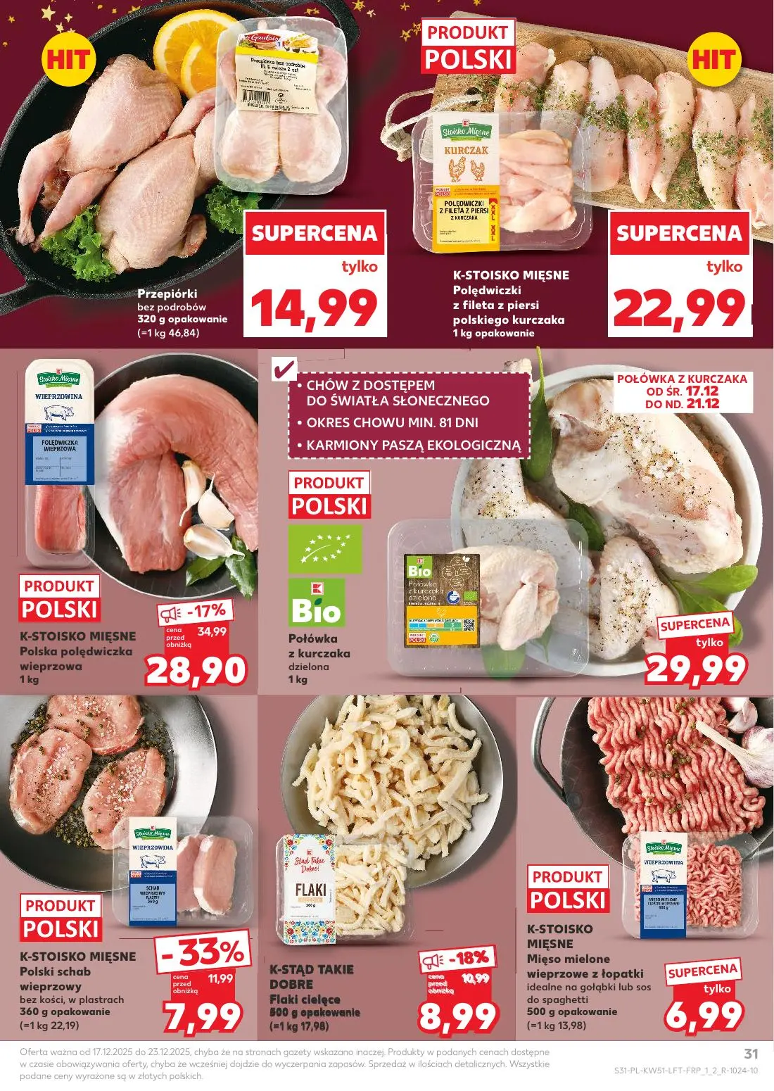 gazetka promocyjna Kaufland Świąteczne hity cenowe - Strona 31