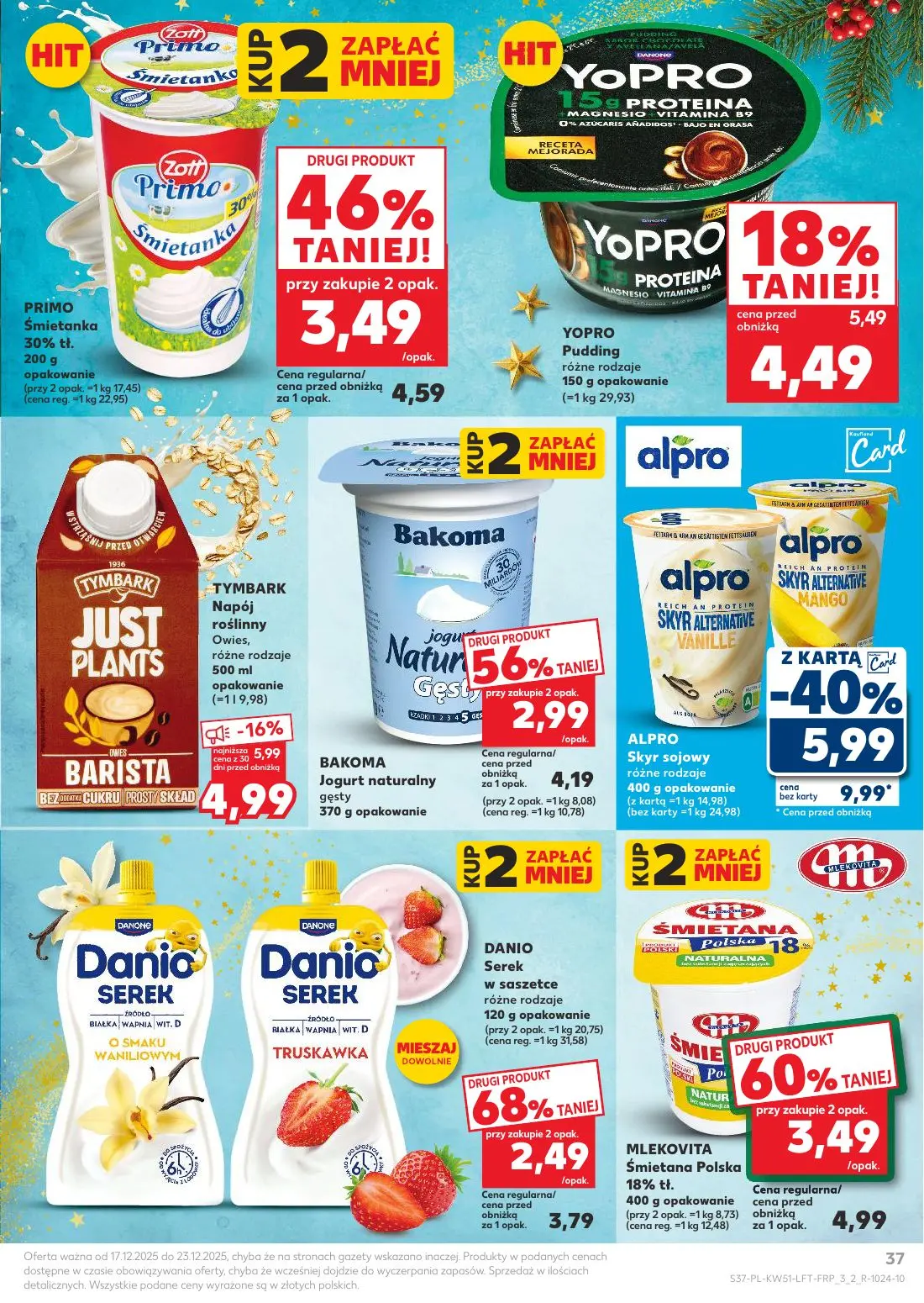 gazetka promocyjna Kaufland Świąteczne hity cenowe - Strona 37