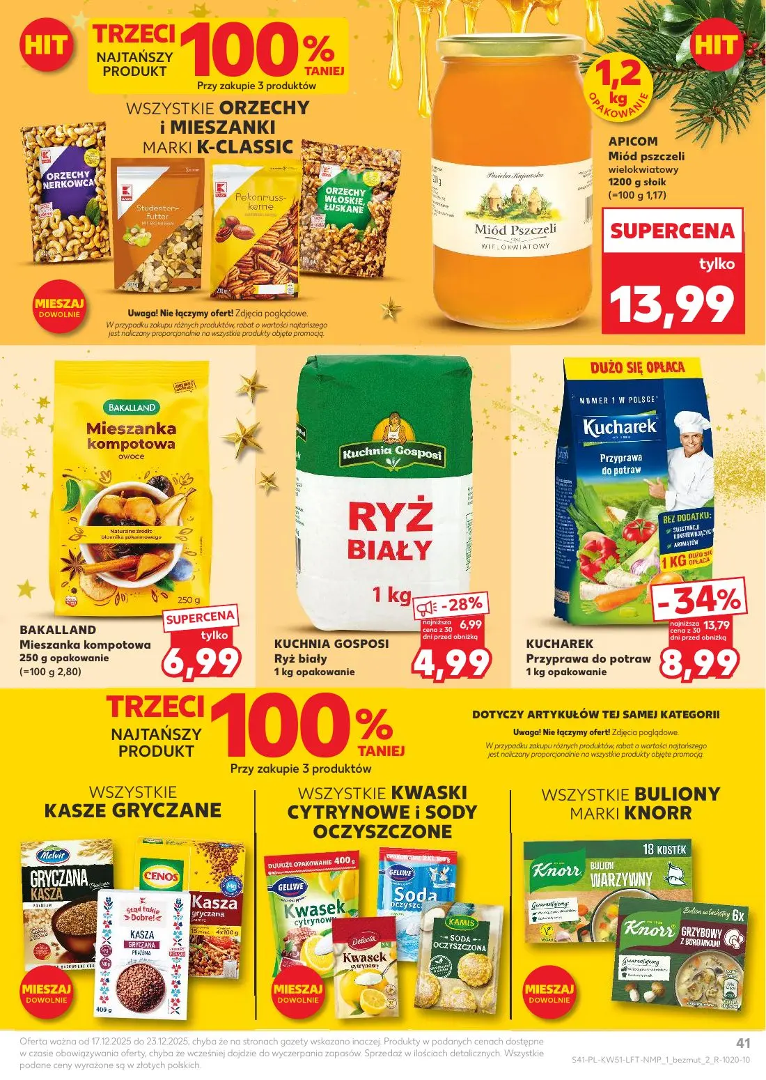 gazetka promocyjna Kaufland Świąteczne hity cenowe - Strona 41