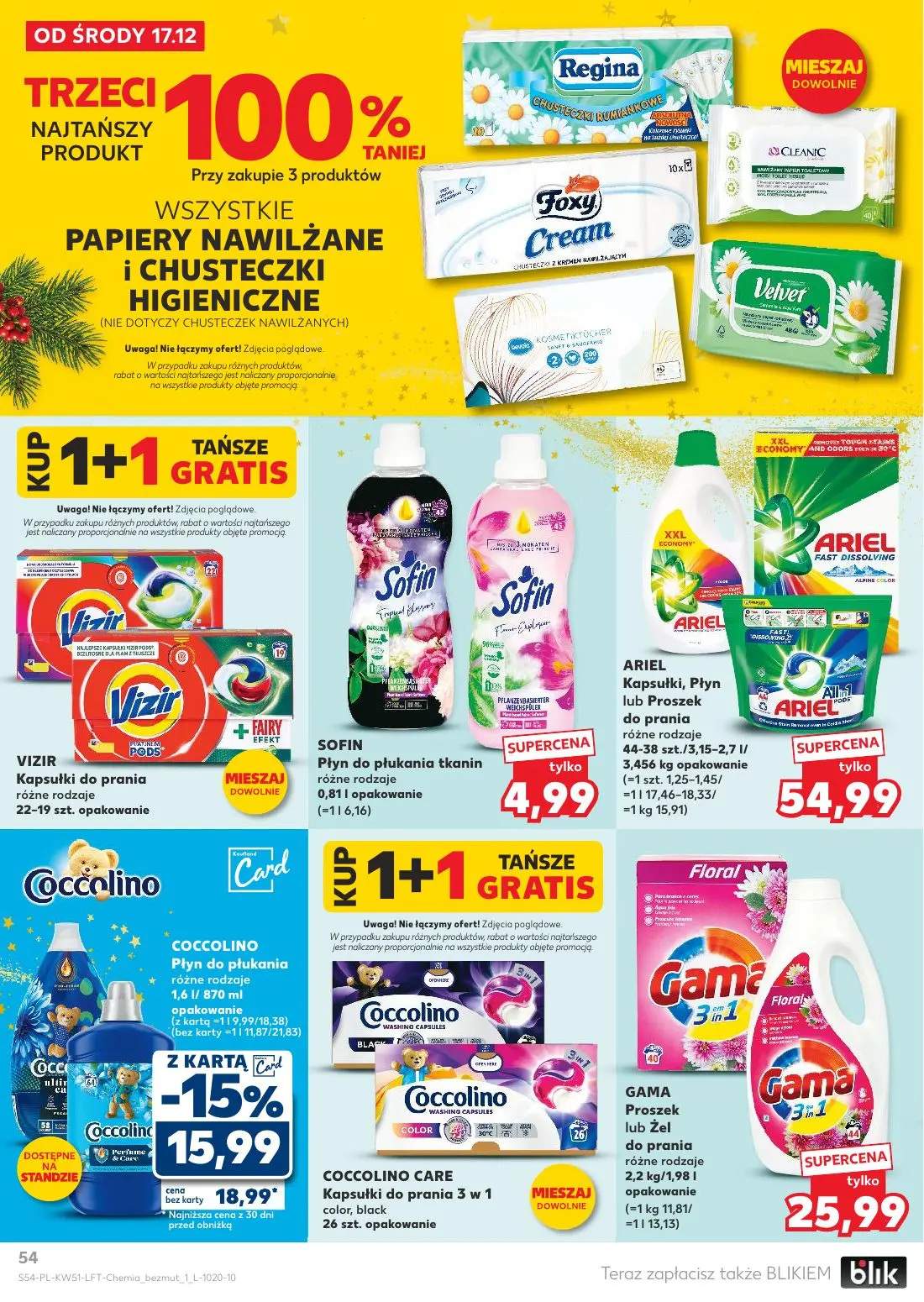 gazetka promocyjna Kaufland Świąteczne hity cenowe - Strona 54