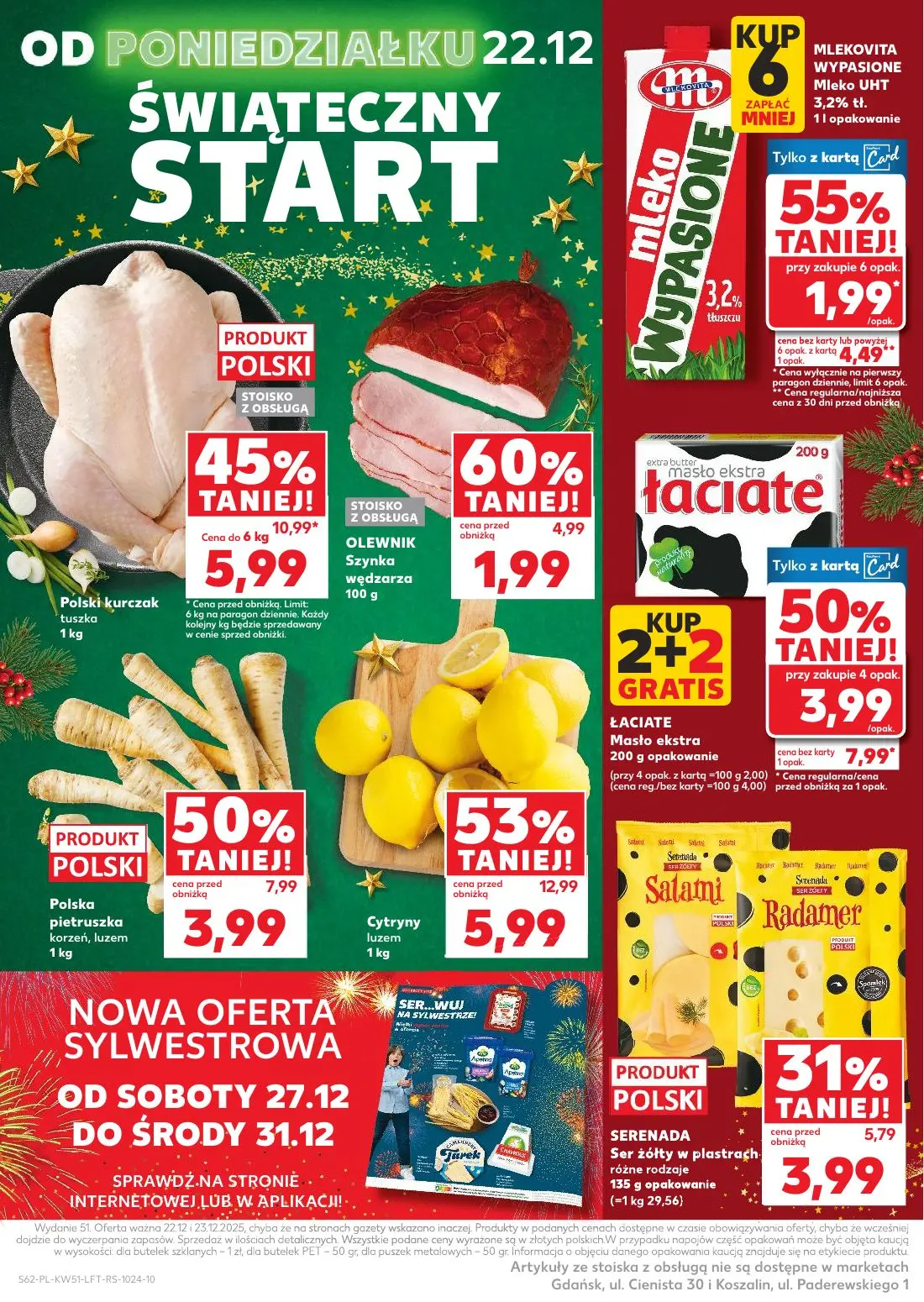 gazetka promocyjna Kaufland Świąteczne hity cenowe - Strona 62
