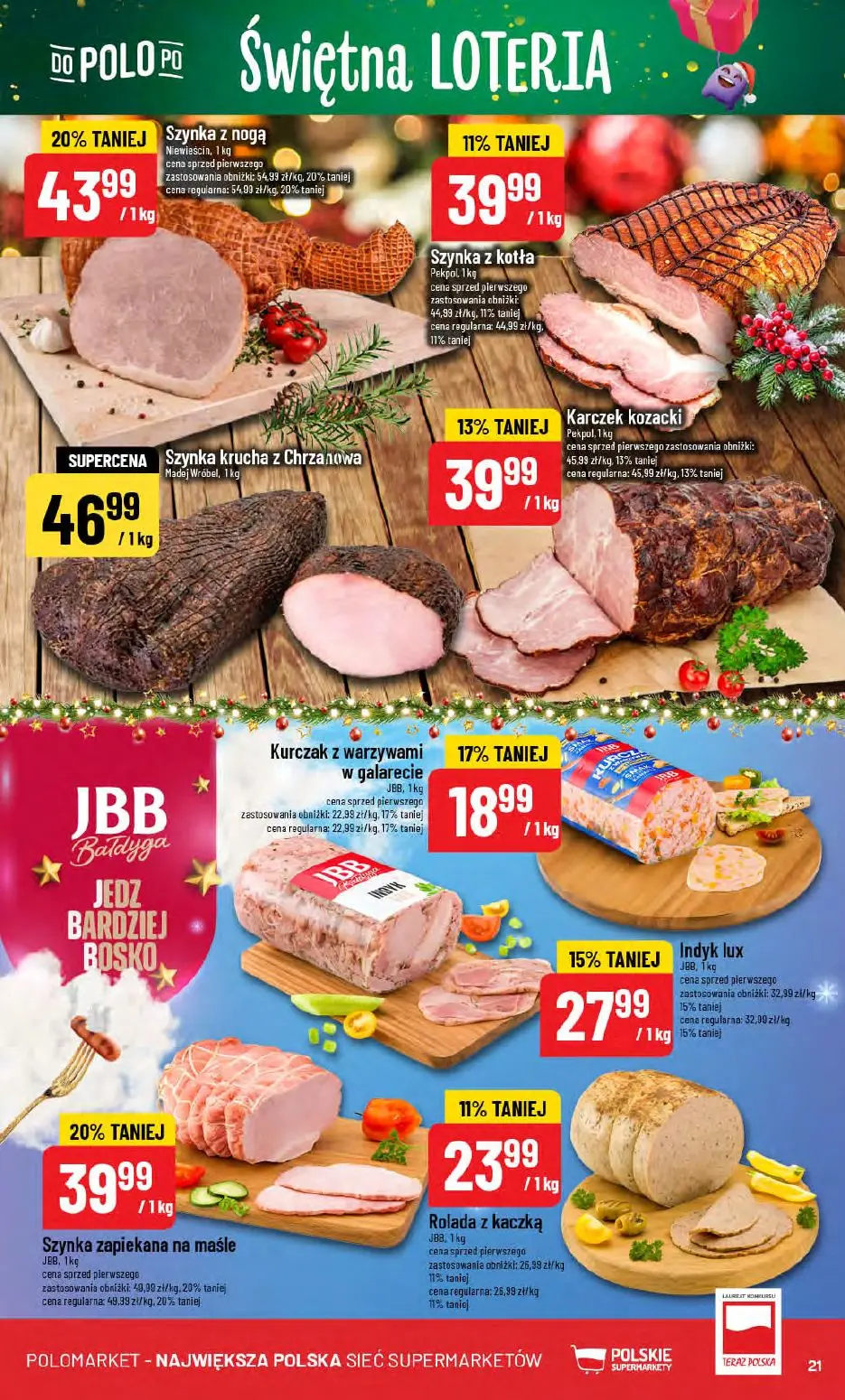 gazetka promocyjna POLOmarket Świętna loteria - Strona 21