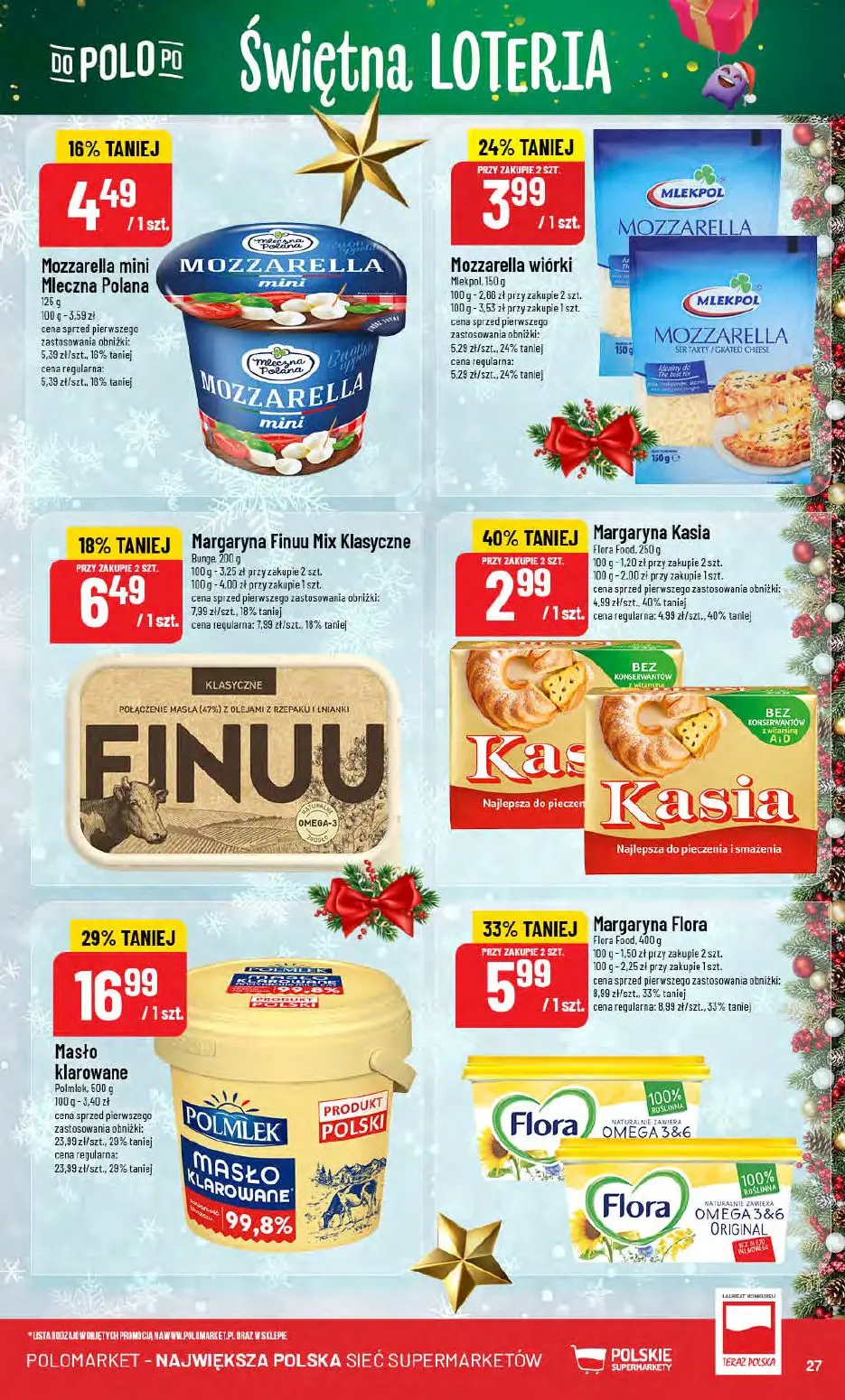 gazetka promocyjna POLOmarket Świętna loteria - Strona 27