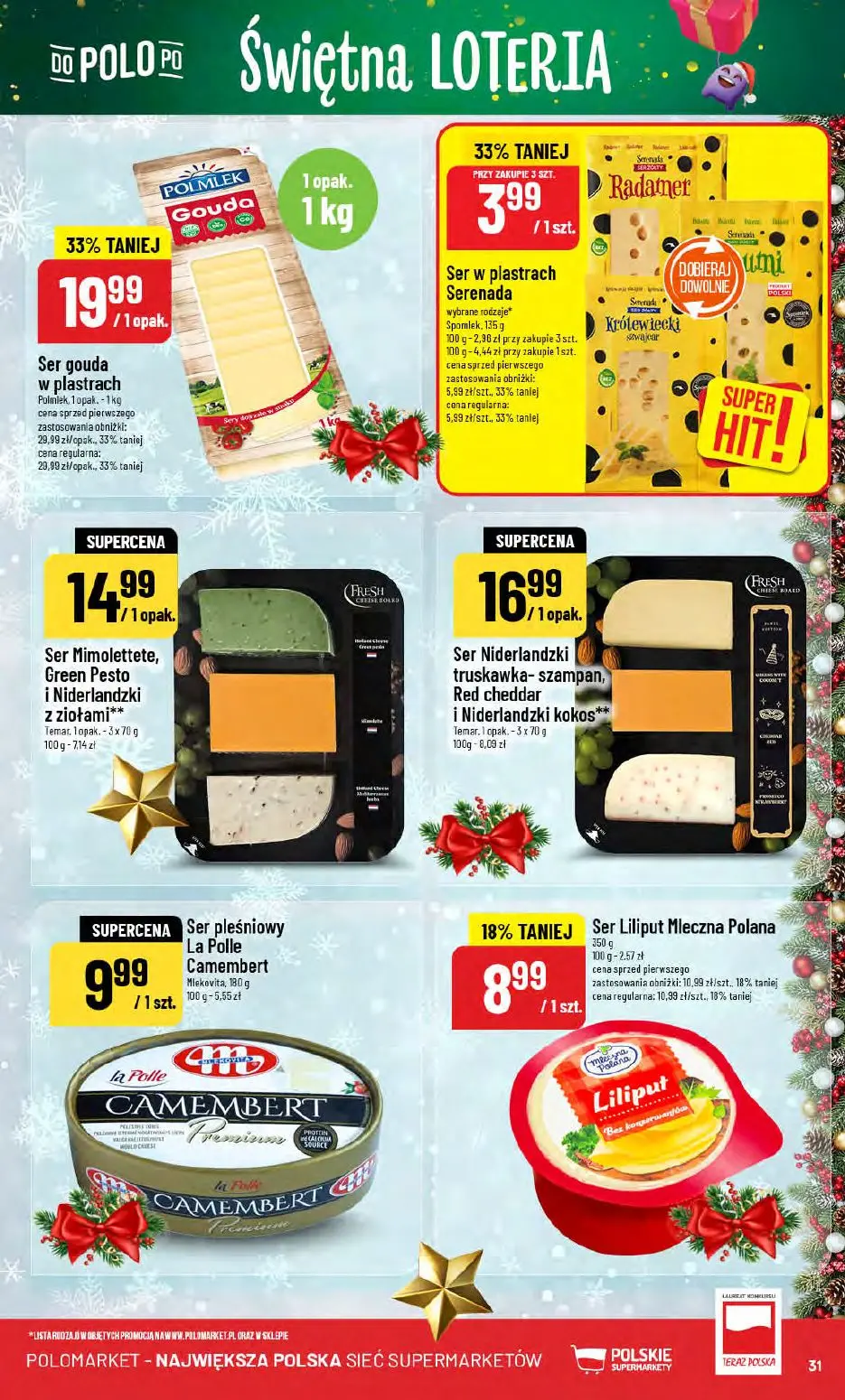 gazetka promocyjna POLOmarket Świętna loteria - Strona 31