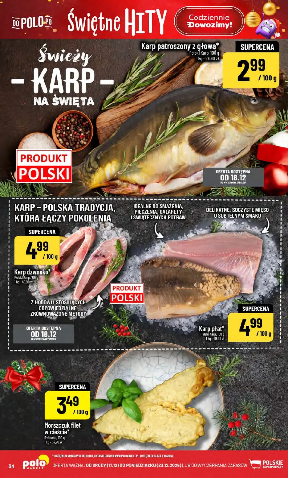 gazetka promocyjna POLOmarket Świętna loteria - Strona 34