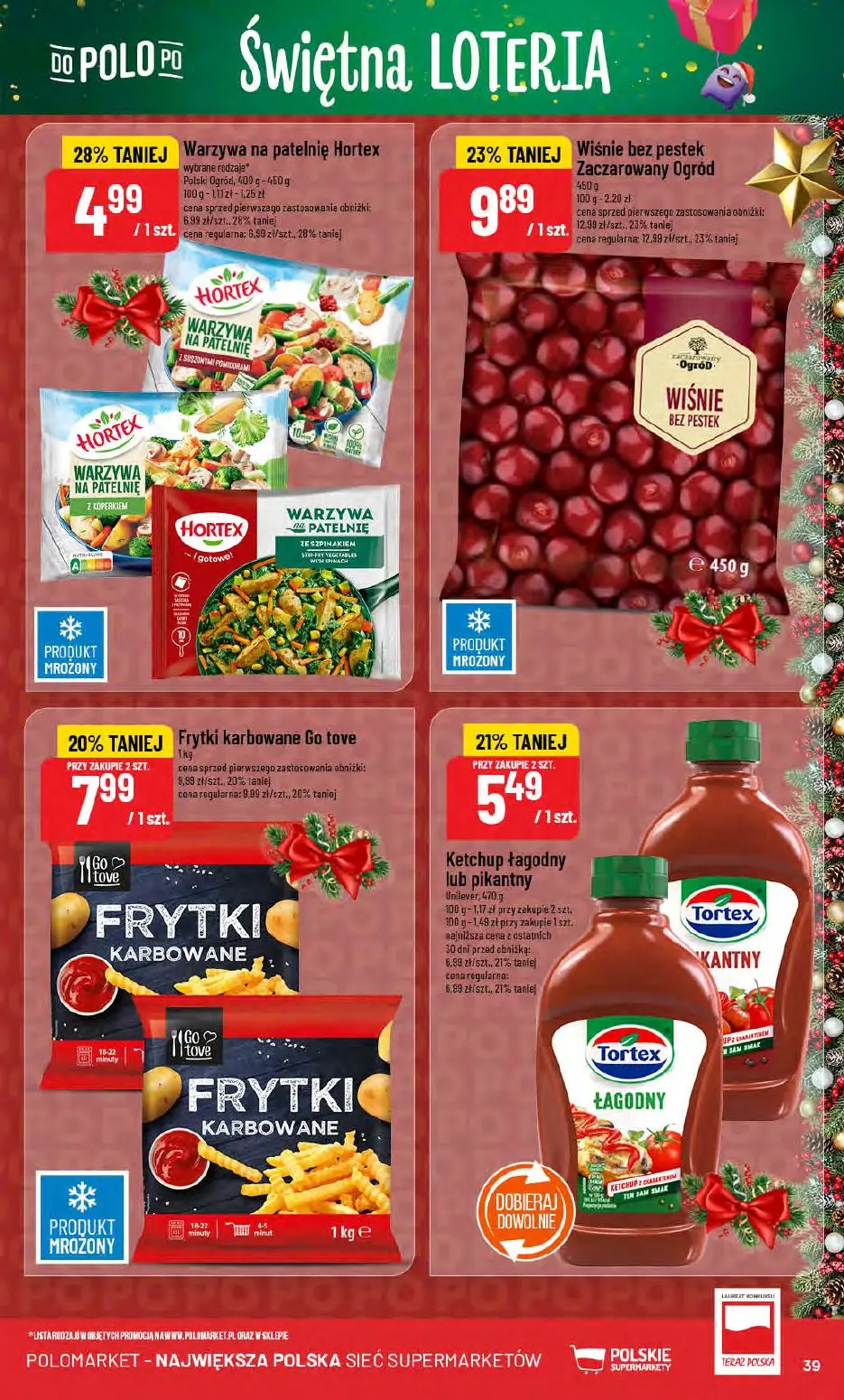 gazetka promocyjna POLOmarket Świętna loteria - Strona 39