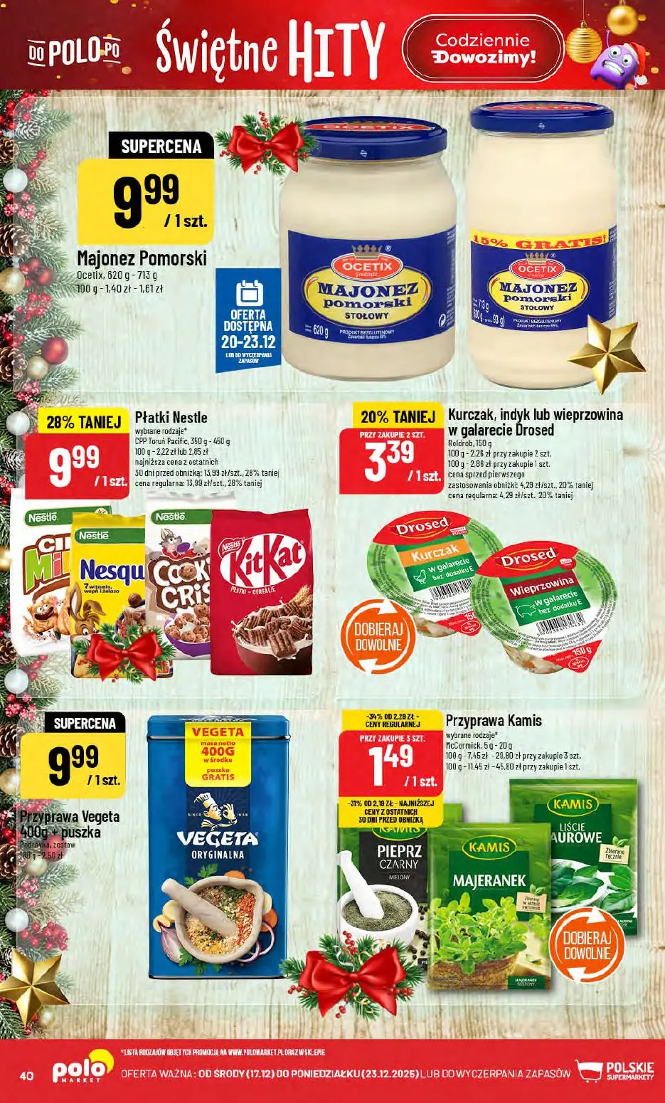 gazetka promocyjna POLOmarket Świętna loteria - Strona 40