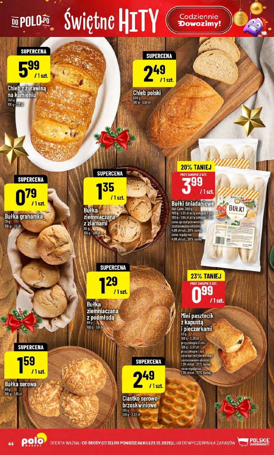 gazetka promocyjna POLOmarket Świętna loteria - Strona 44