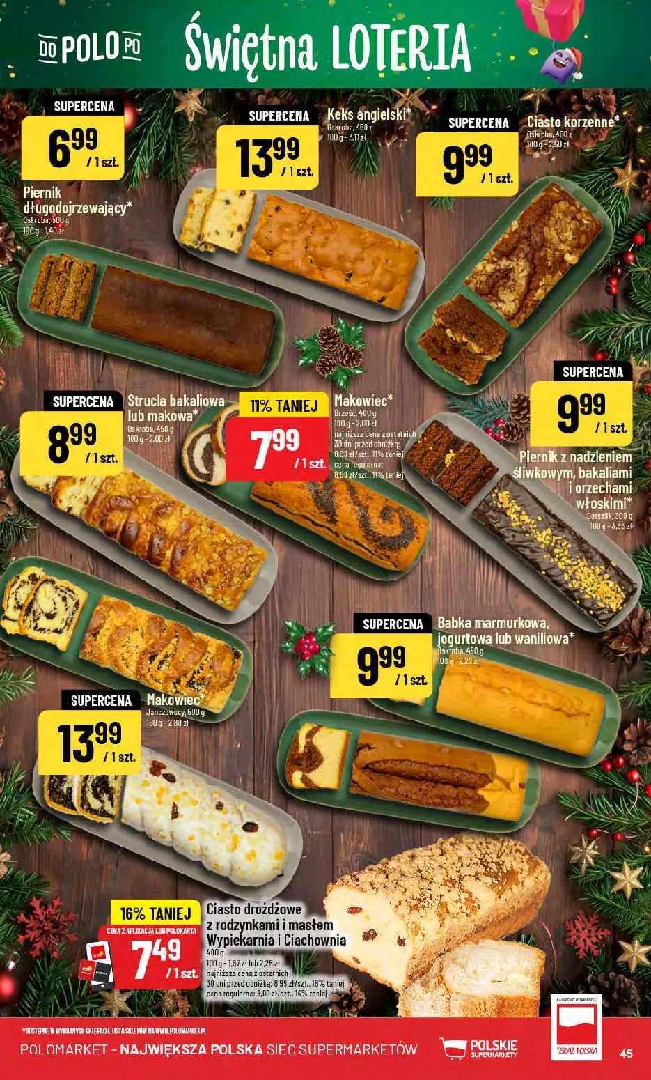 gazetka promocyjna POLOmarket Świętna loteria - Strona 45