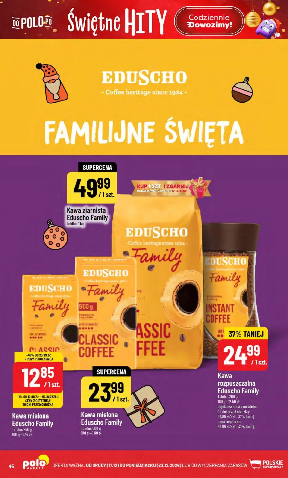 gazetka promocyjna POLOmarket Świętna loteria - Strona 46