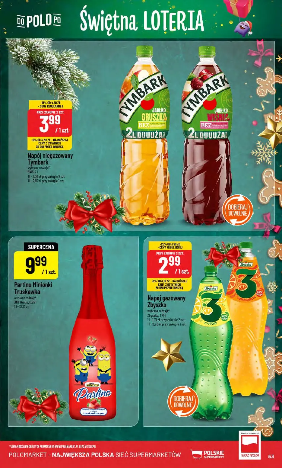 gazetka promocyjna POLOmarket Świętna loteria - Strona 53