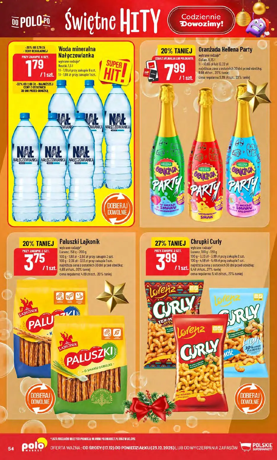 gazetka promocyjna POLOmarket Świętna loteria - Strona 54