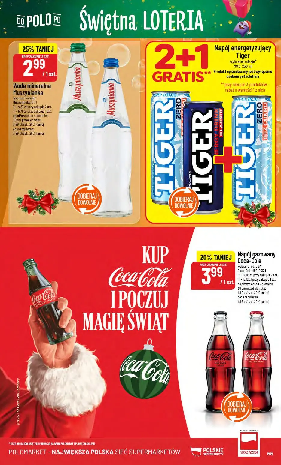 gazetka promocyjna POLOmarket Świętna loteria - Strona 55