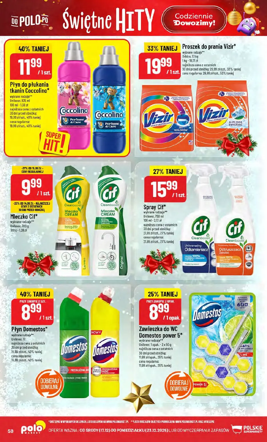 gazetka promocyjna POLOmarket Świętna loteria - Strona 58