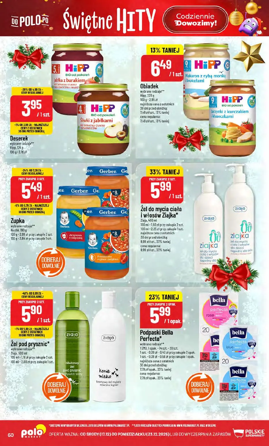 gazetka promocyjna POLOmarket Świętna loteria - Strona 60