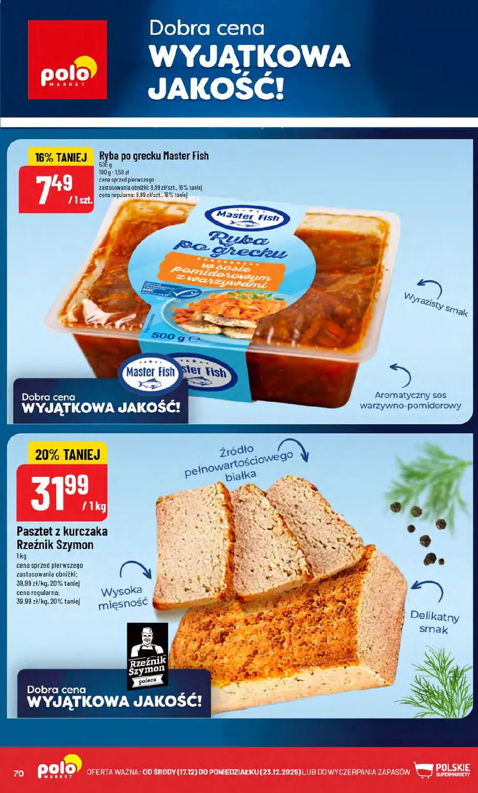 gazetka promocyjna POLOmarket Świętna loteria - Strona 70