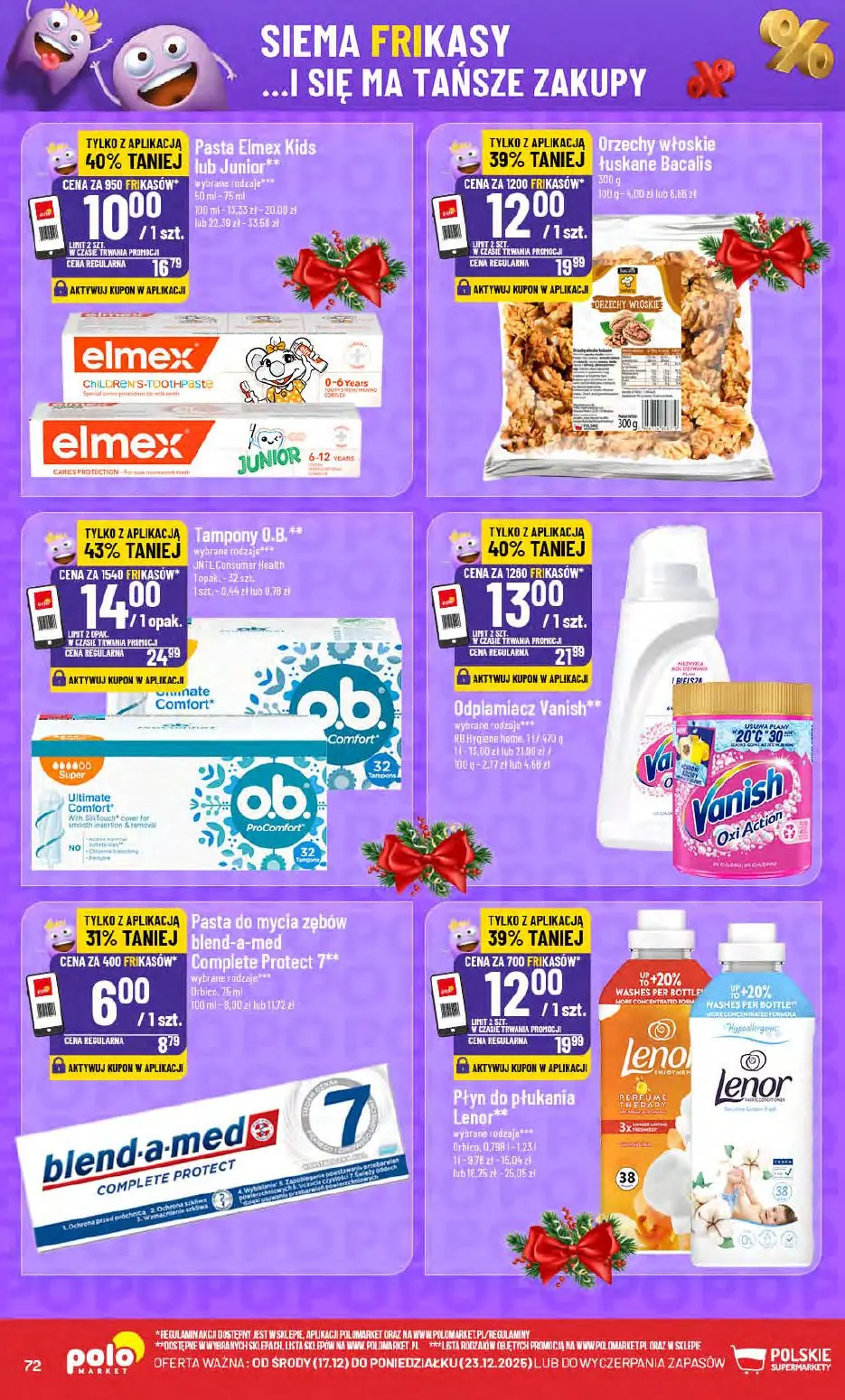 gazetka promocyjna POLOmarket Świętna loteria - Strona 72