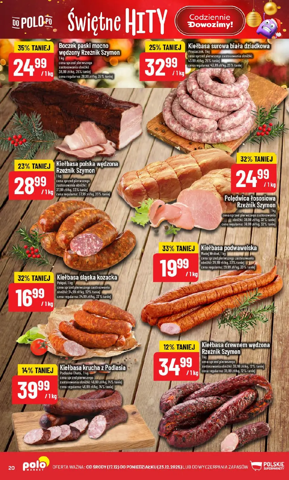 gazetka promocyjna POLOmarket Świętna loteria - Strona 20