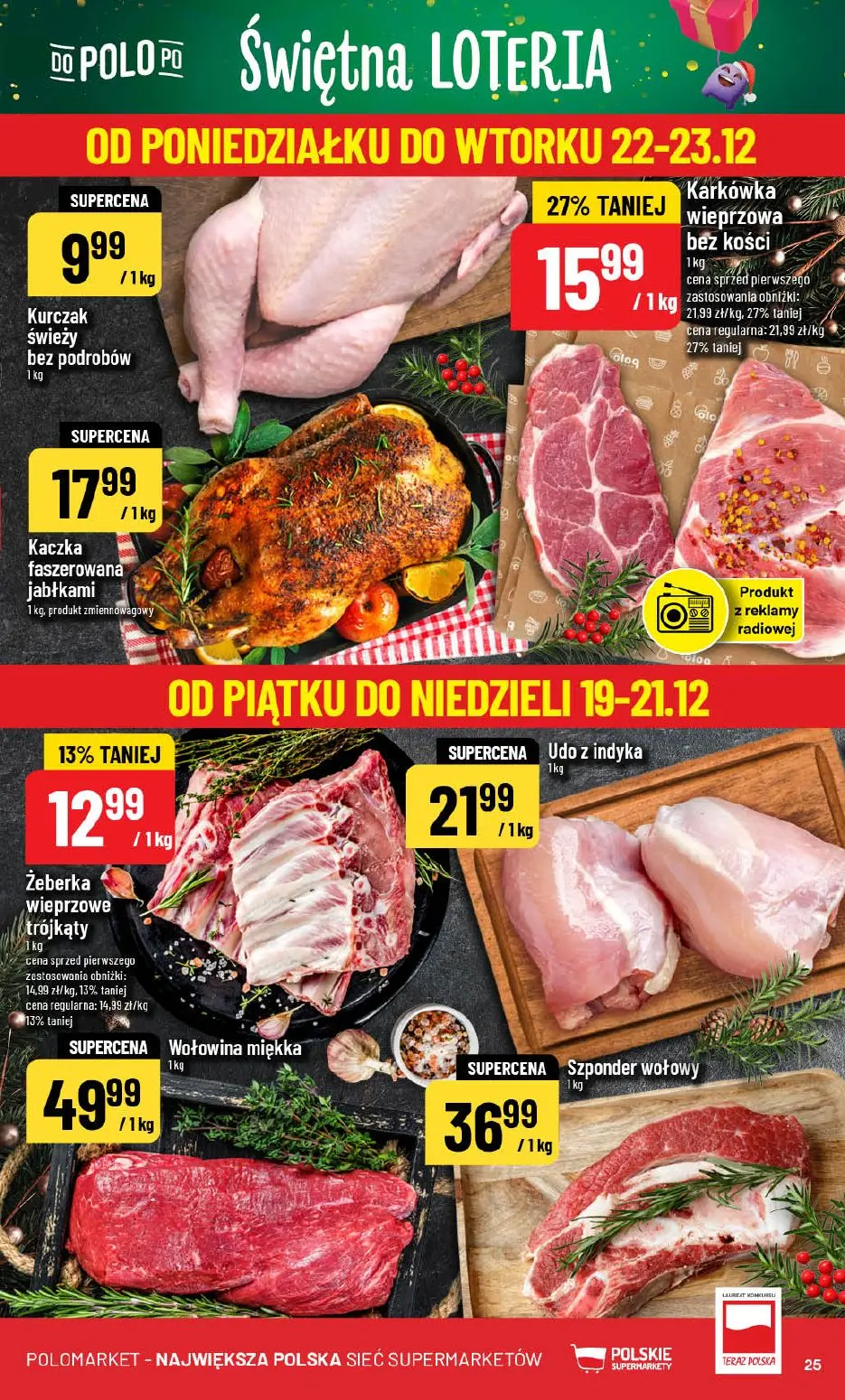 gazetka promocyjna POLOmarket Świętna loteria - Strona 25