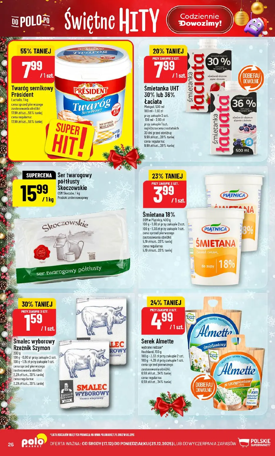 gazetka promocyjna POLOmarket Świętna loteria - Strona 26