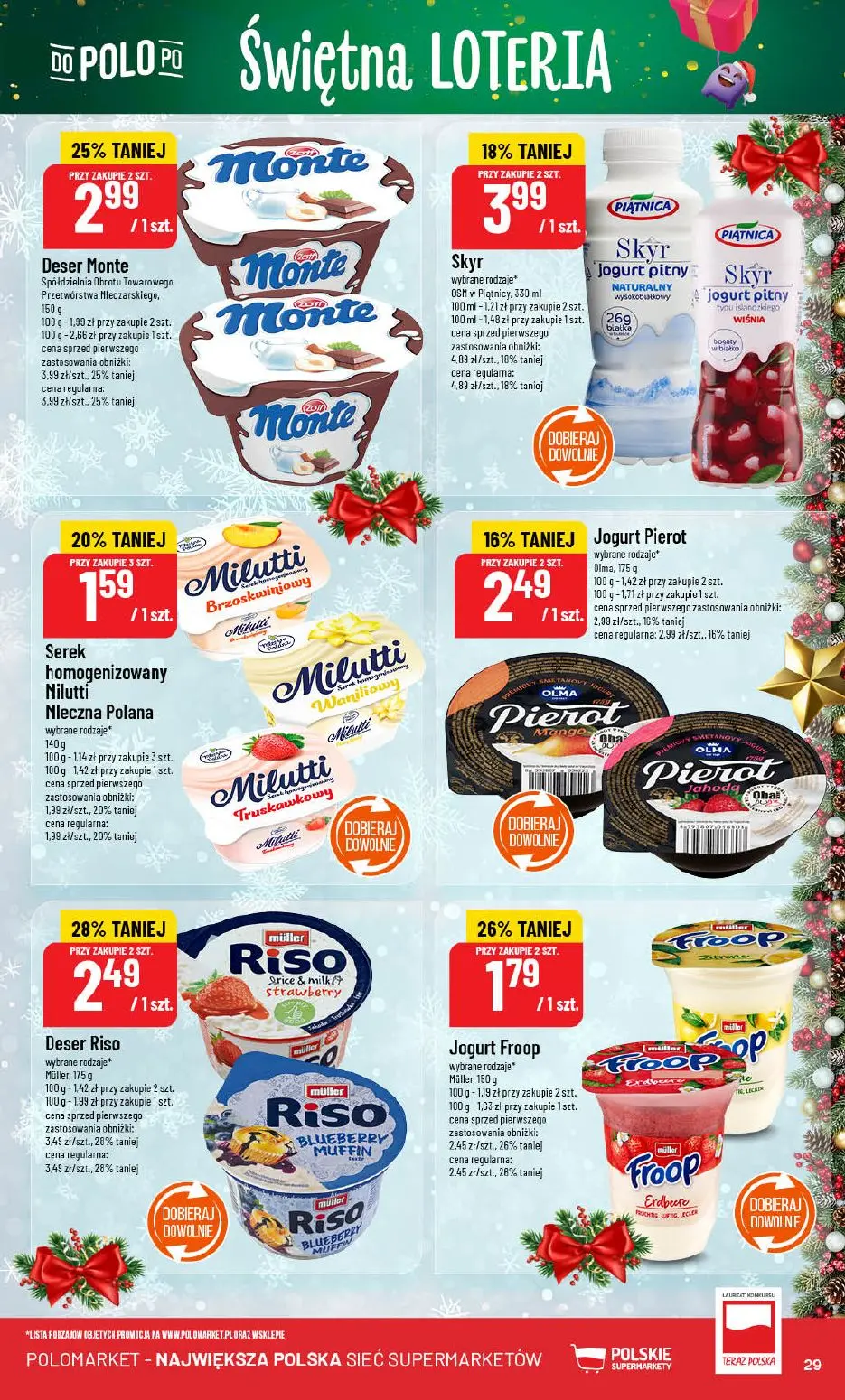 gazetka promocyjna POLOmarket Świętna loteria - Strona 29