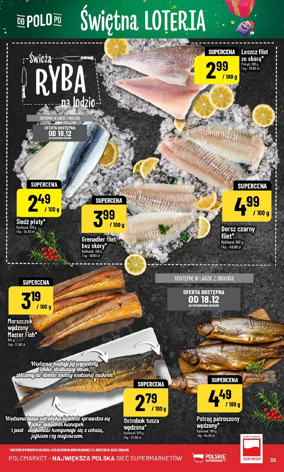 gazetka promocyjna POLOmarket Świętna loteria - Strona 35