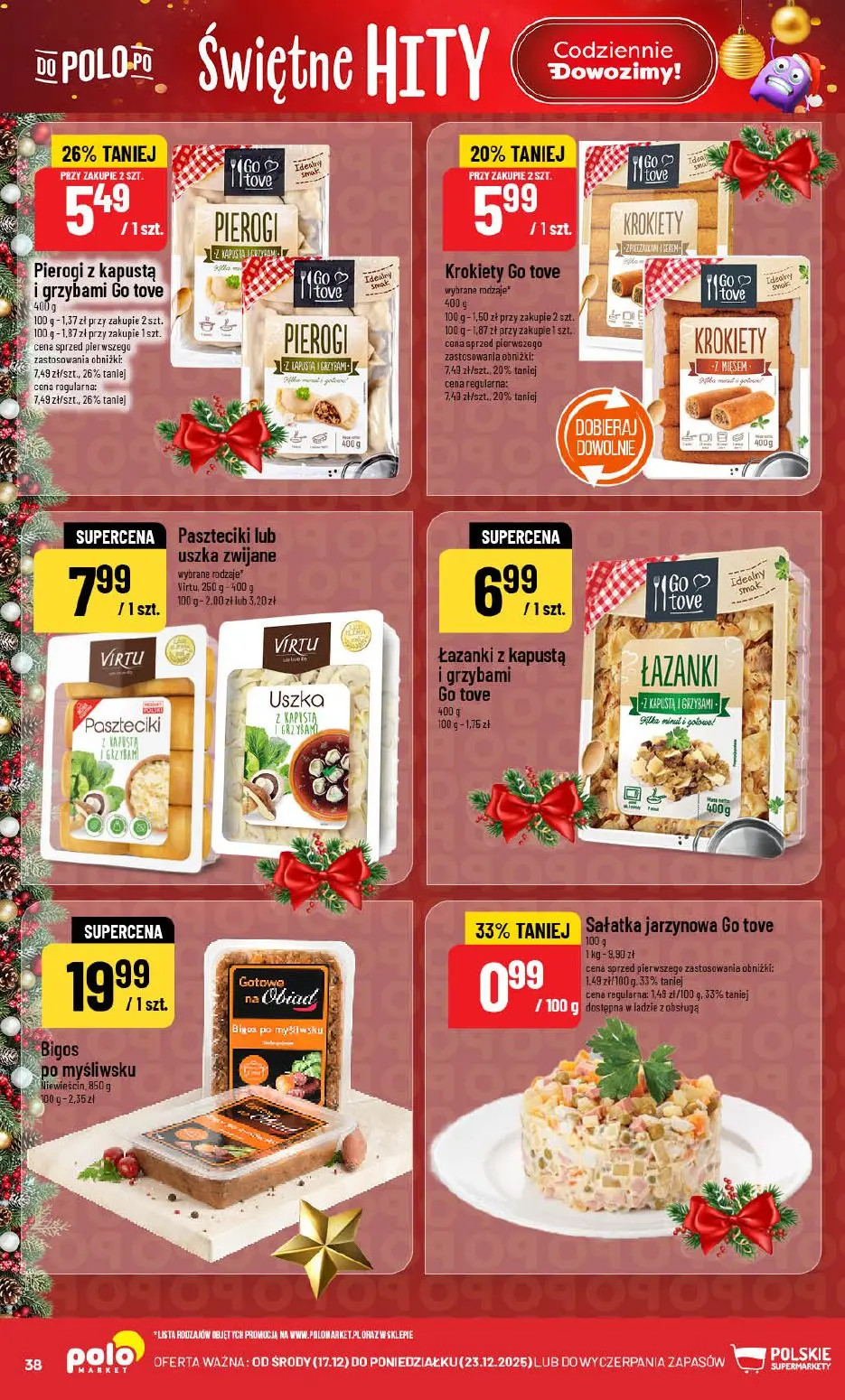 gazetka promocyjna POLOmarket Świętna loteria - Strona 38