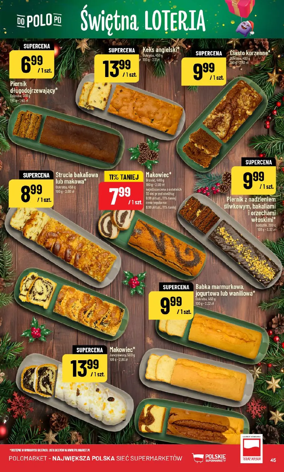 gazetka promocyjna POLOmarket Świętna loteria - Strona 45