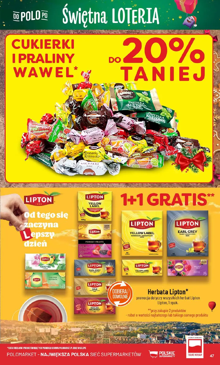 gazetka promocyjna POLOmarket Świętna loteria - Strona 47
