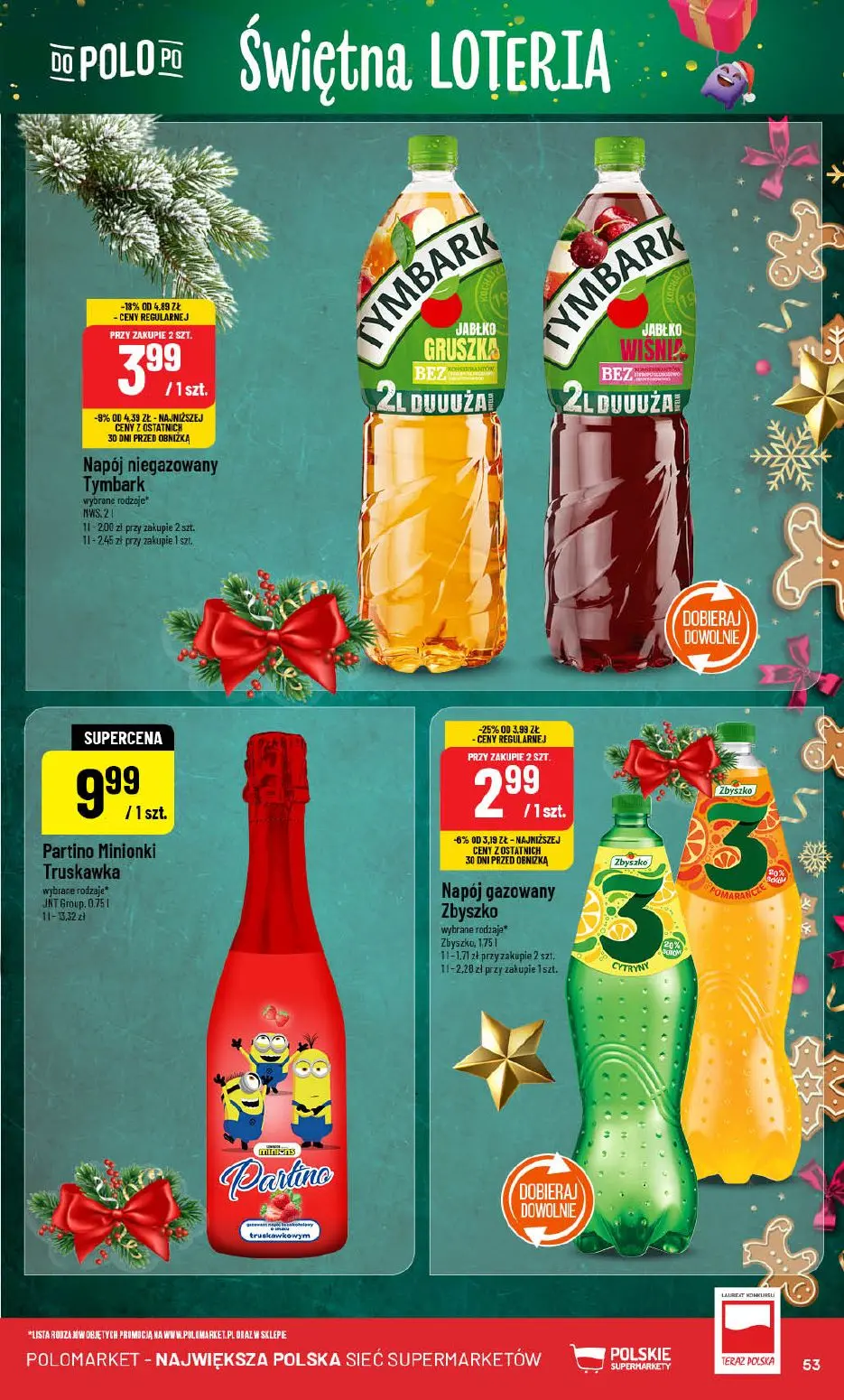 gazetka promocyjna POLOmarket Świętna loteria - Strona 53